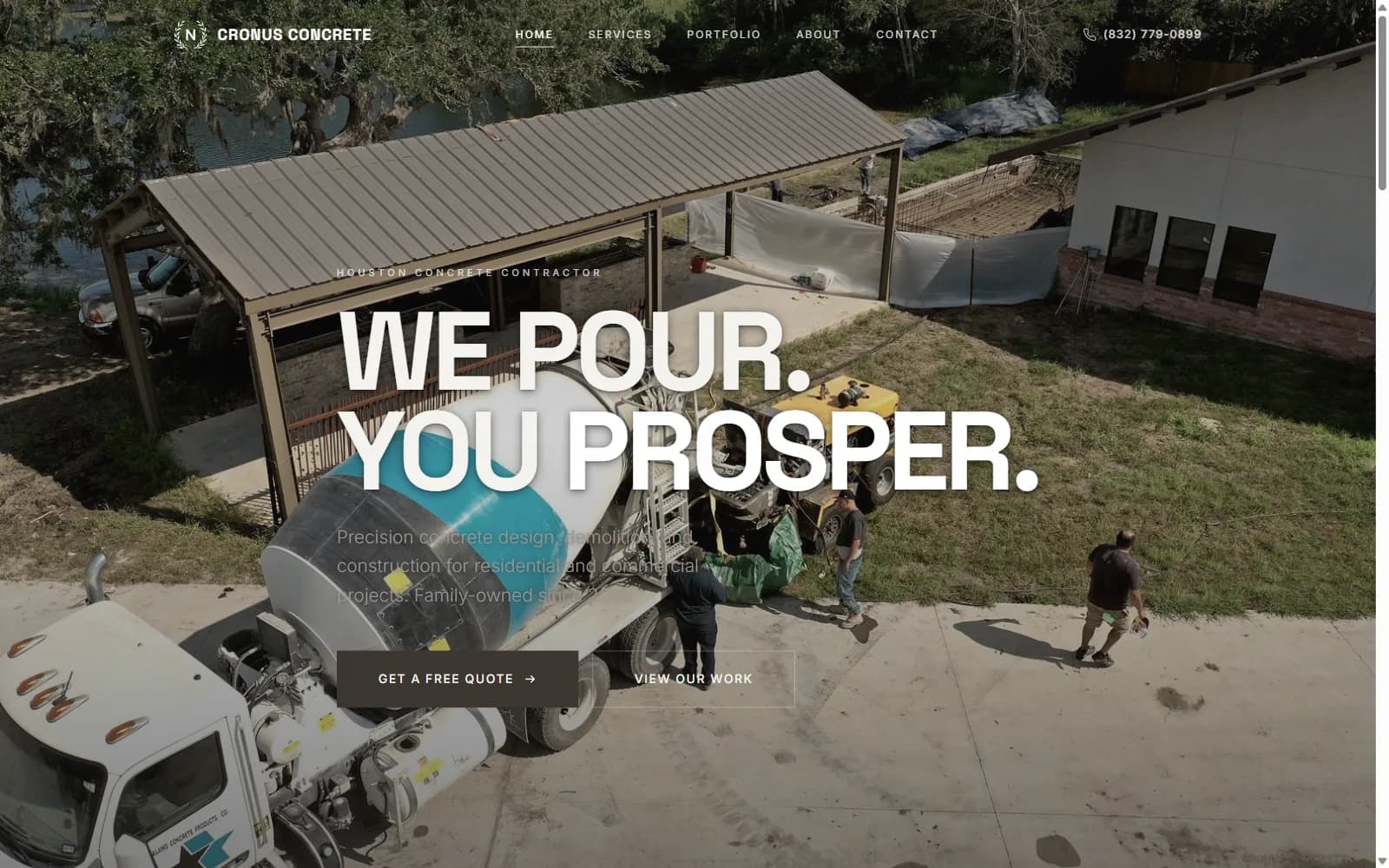 Cronus Concrete — featured view